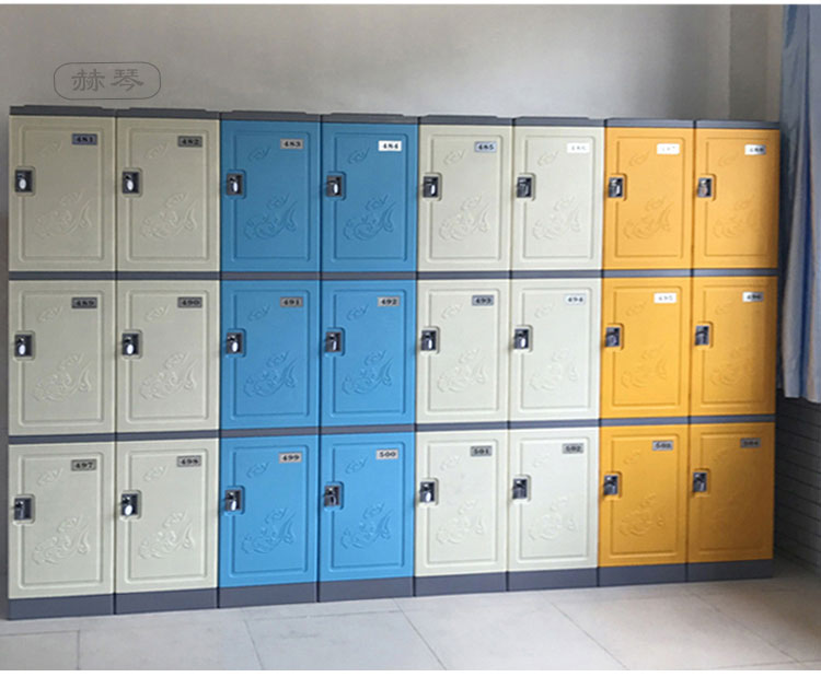 三層塑料更衣柜儲物柜案例實拍二 三層塑料更衣柜儲物柜案例實拍二