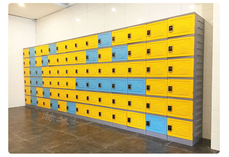 六層塑料更衣柜儲物柜案例實拍三 六層塑料更衣柜儲物柜案例實拍三